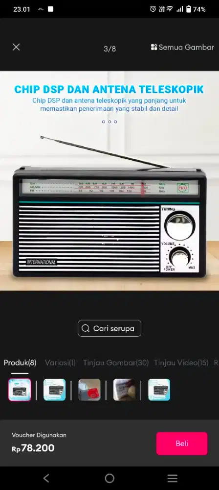 RADIO JADUL INTERNASIONAL F-4250