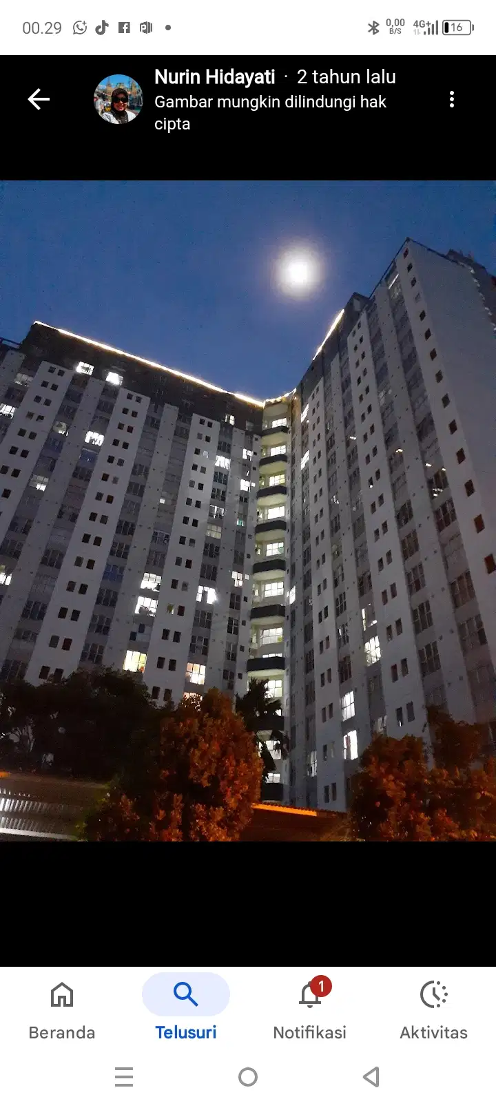 DIJUAL DISEWAKA APARTEMEN DIAN REGENCY SUKOLILO