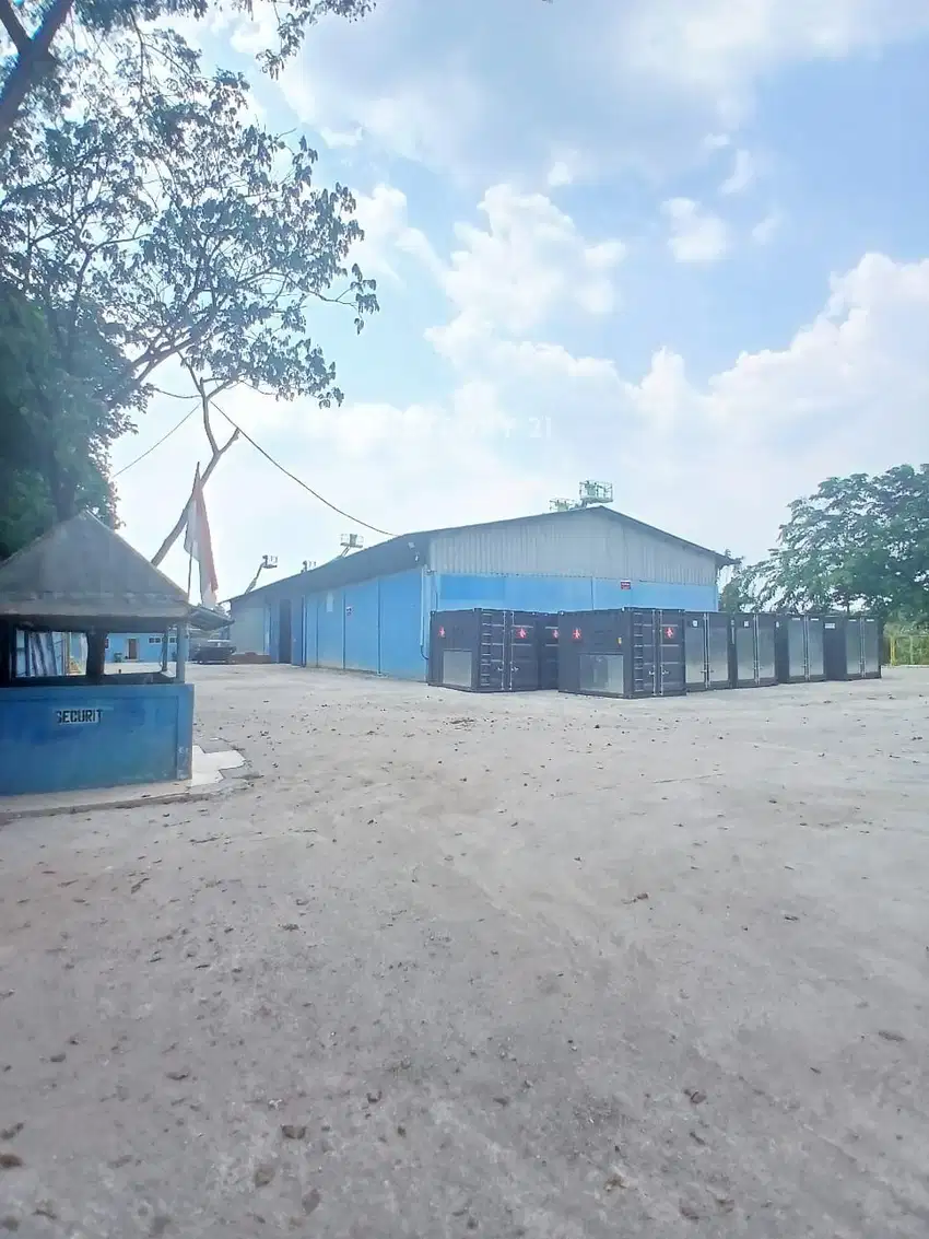 Dijual Tanah Dan Bangunan Gudang Dan Office Di Serpong RR14825
