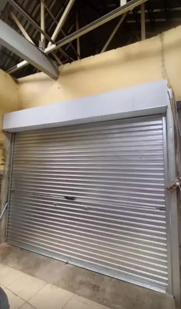 Folding gate besi dan galvanis)