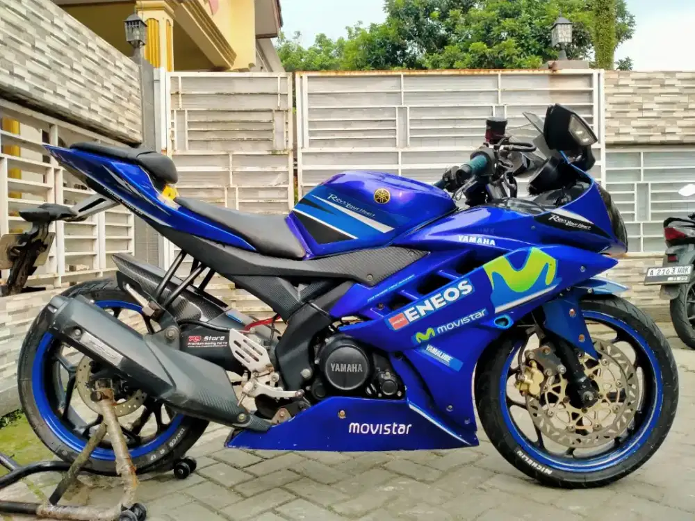 Yamaha R15 pajak hidup lengkap motor sehat keterangan detail dibawah