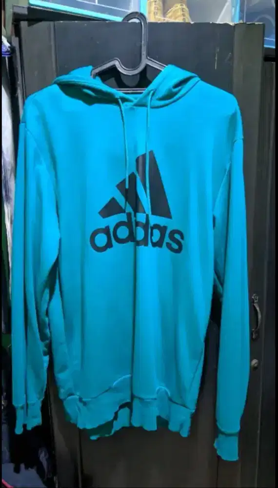 Jual sweater hoodie Adidas logo ak1801