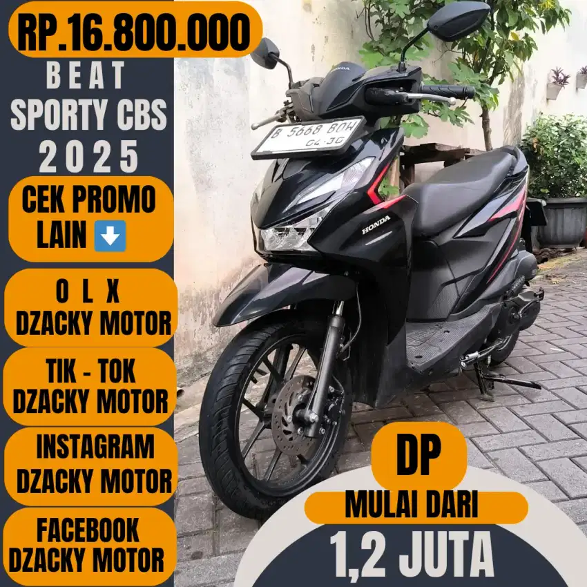 BEAT SPORTY CBS 2025 SECOND LIKE NEW