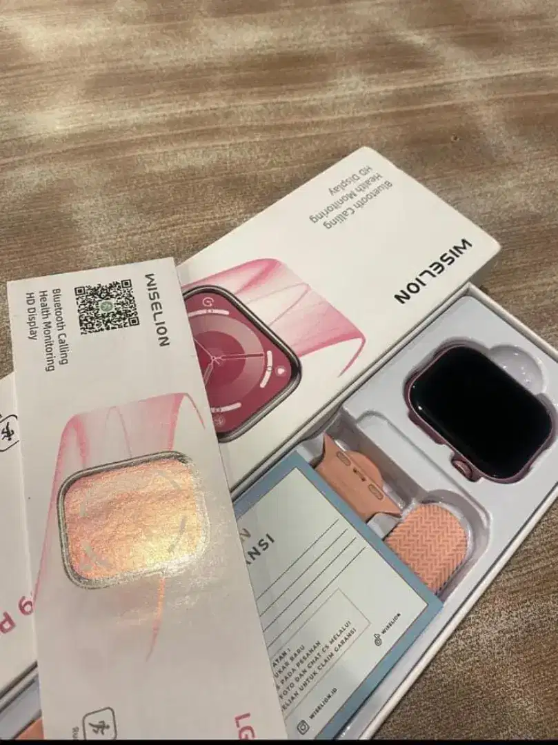 WISELION Smartwatch Bluetooth LG69 ProMax  dan W9Pro - Baru segel