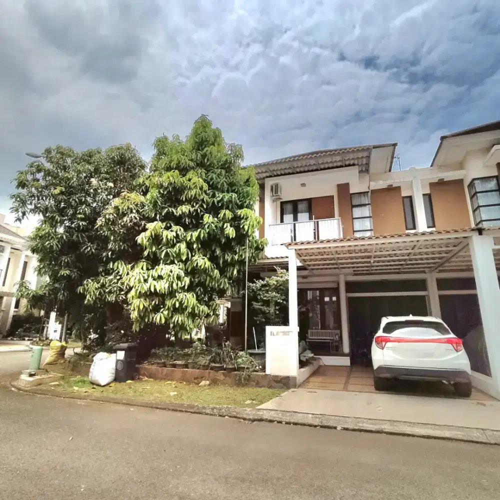 Rumah hook mewah minimalis di cluster asera Harapan indah bekasi