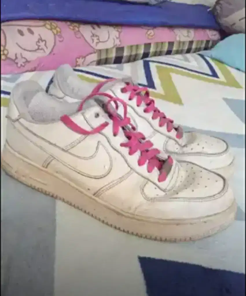 NIKE AIR FORCE 1 ( full white )