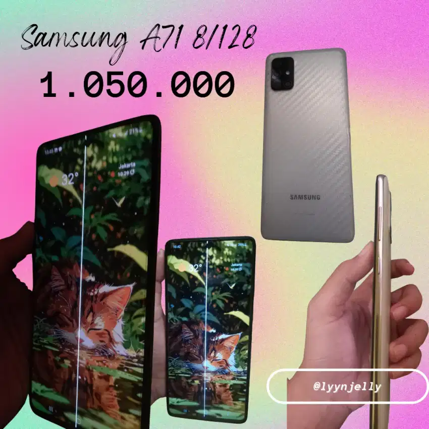HP Samsung A71 7/128 Second Minus LCD