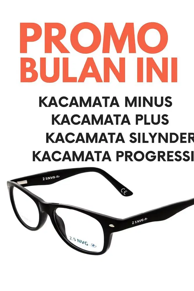 Promo kacamata min ples cyl prog ressive