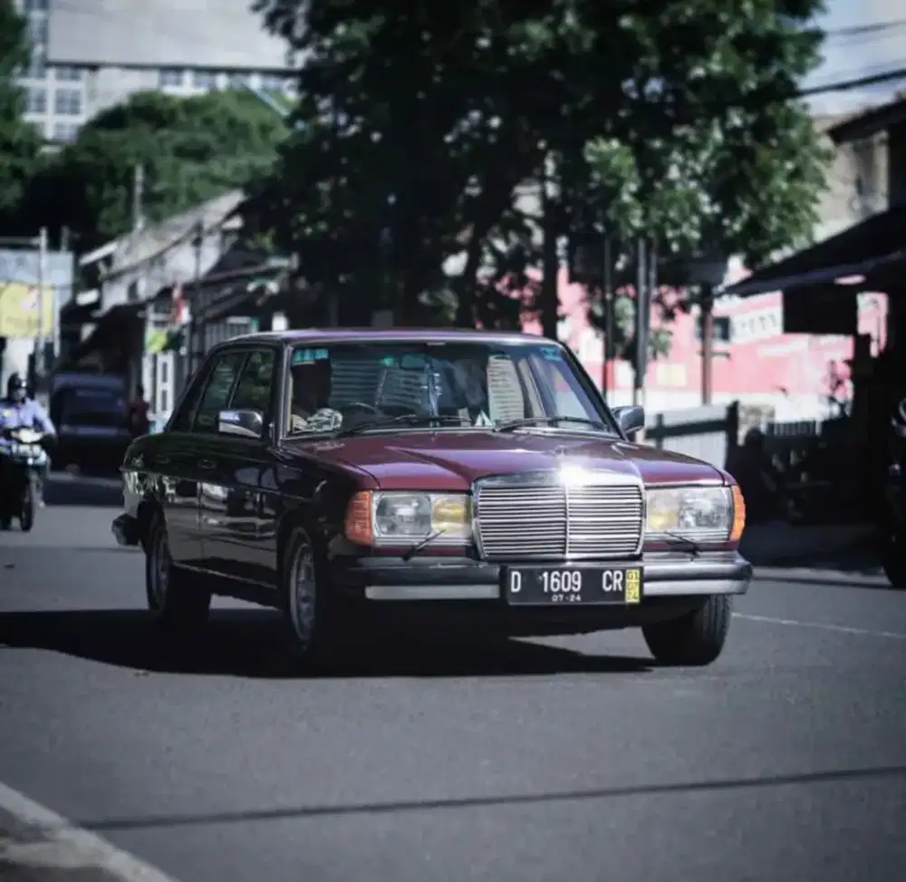 Mercedes Benz w123 m102 tiger mesin miring 86 palomino wool usa