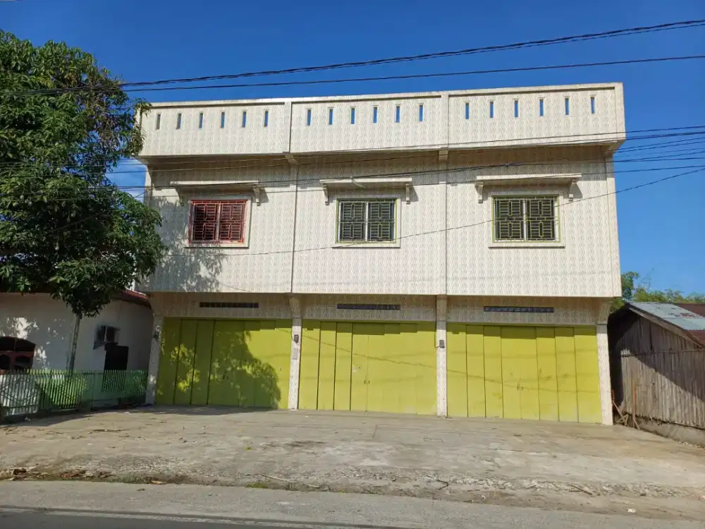 Dijual ruko gandeng 3 kota tebing tinggi