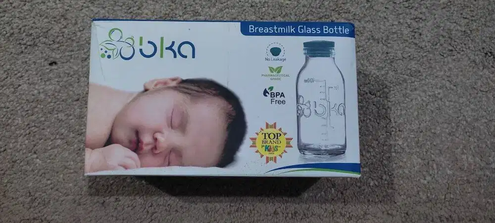 BKA Breastmilk Glass Bottle botol kaca asi Brand New Segel