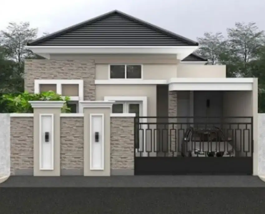 Rumah Mewah Minimalis Cantik Type 40 Buahbatu
