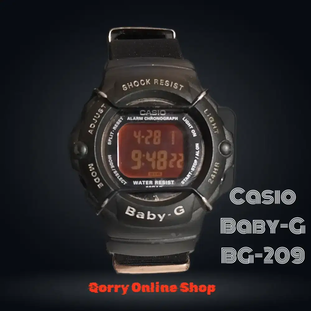Jam Tangan Casio Baby-G BG-209 Original