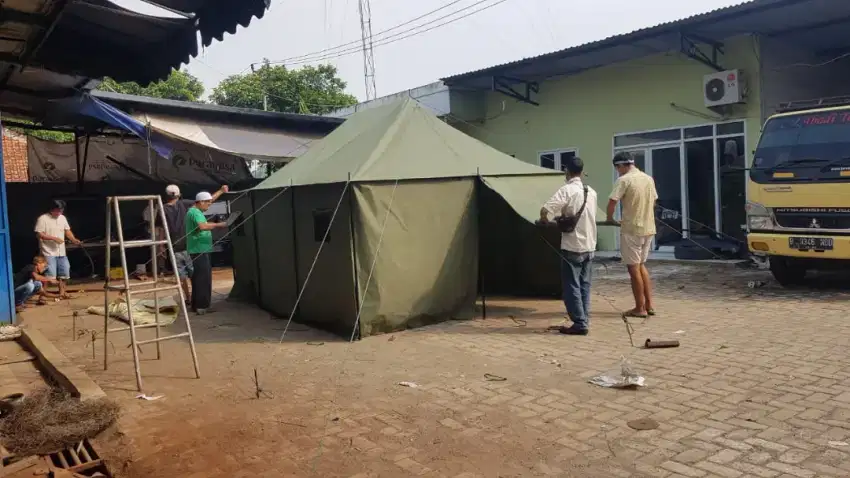 Tenda komando tenda regu tenda pleton. Ready stok Palembang. Bisa cod