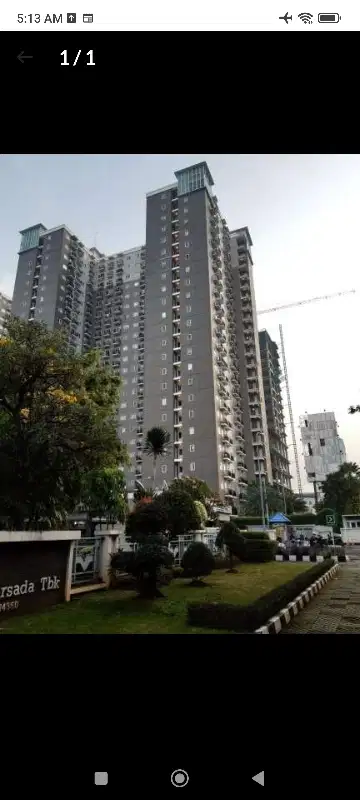 Apartement 1 KT Jakut fasilitas lkp lok strategis