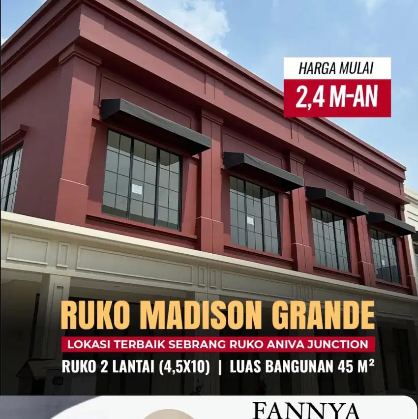 RUKO MADISON GRANDE LOKASI GADING SERPONG