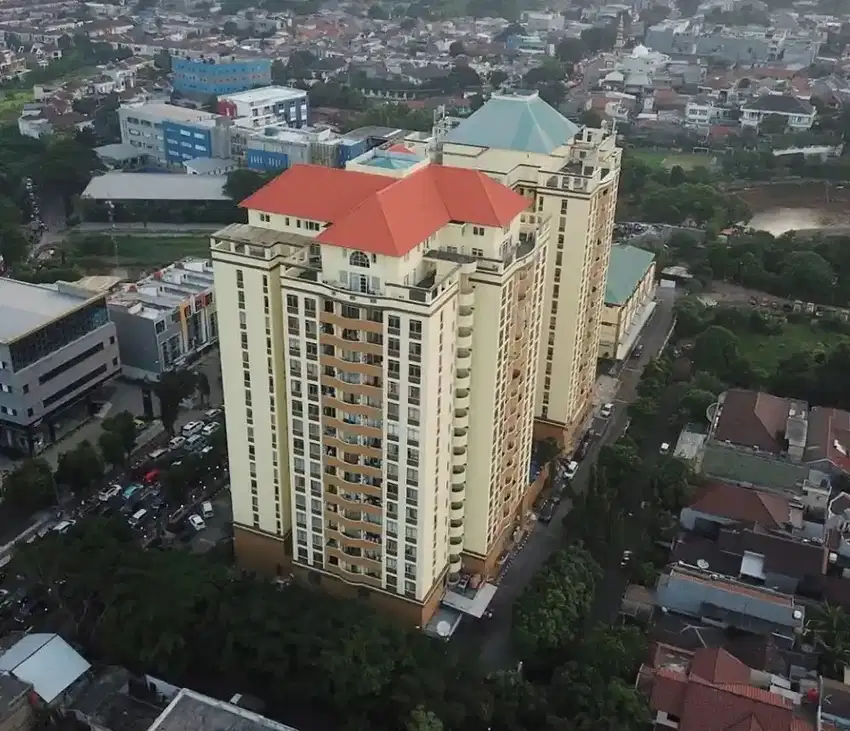 Dijual Apartemen Permata Eksekutif 2 BR Semi Furnished