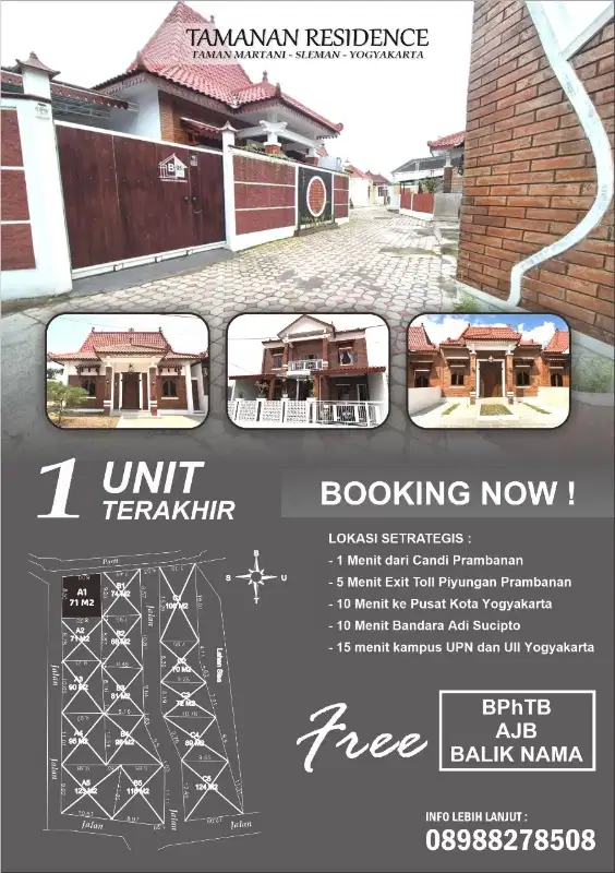 Tamanan Residense Prambanan Jogjakarta