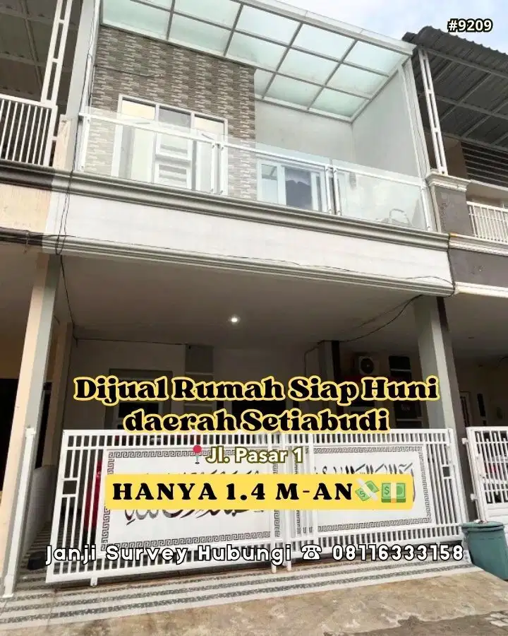 Dijual Rumah Cantik Siap Huni Dekat Sekolah Namira