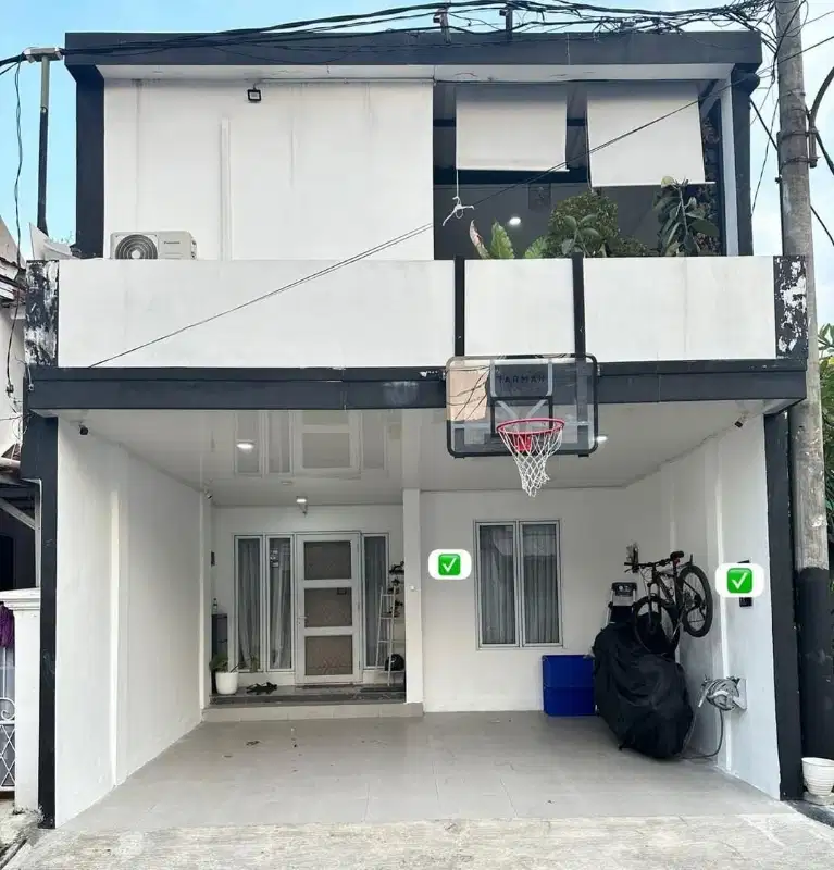 Rumah minimalis di Griya hijau lokasi alam sutera