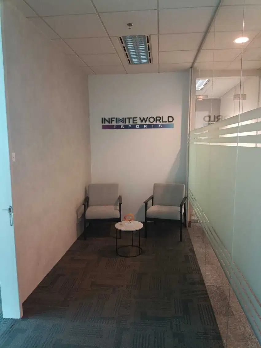 SEWA FURNISHED RUANG KANTOR 185 SQM MENARA PALMA