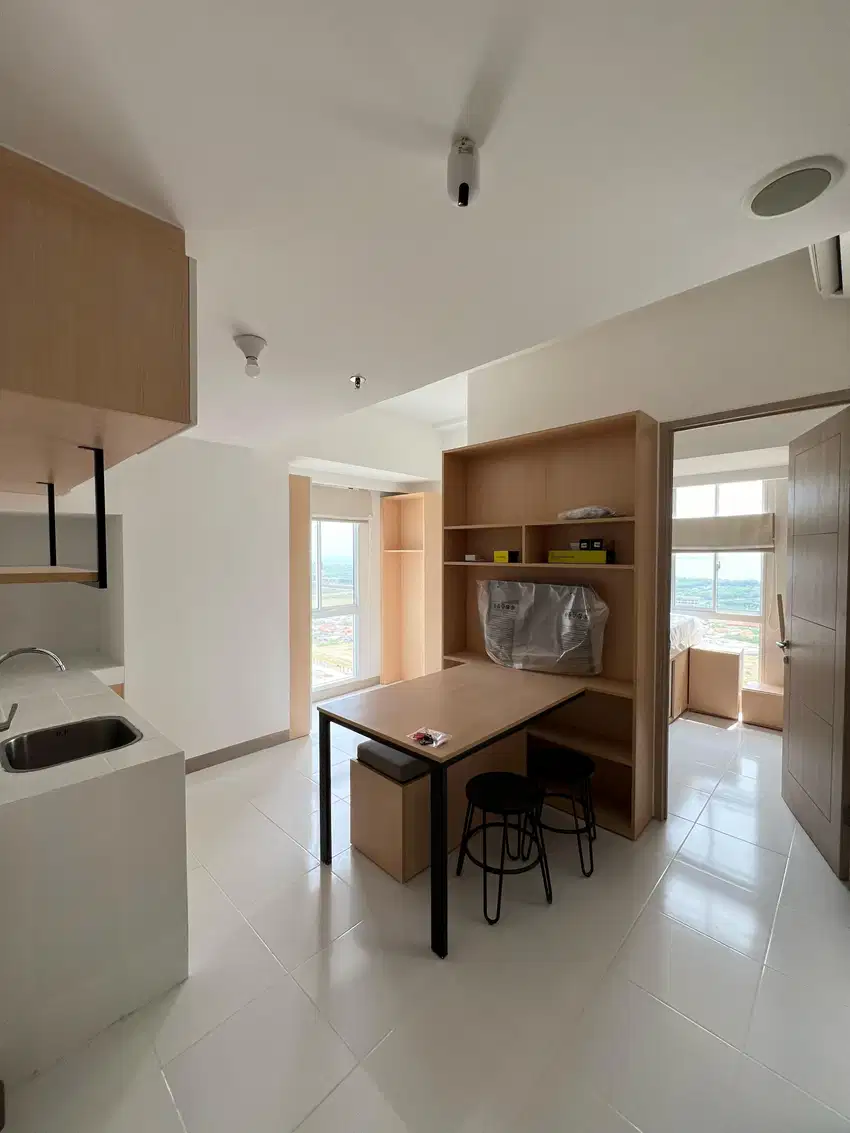 Disewakan Murah Apartemen Tokyo Riverside Pik 2 Uk 40M Furnish Baru