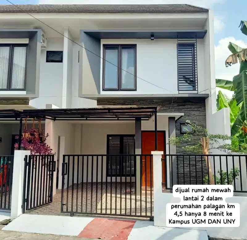 Rumah baru dalam perumahan di jalan palagan km 5
