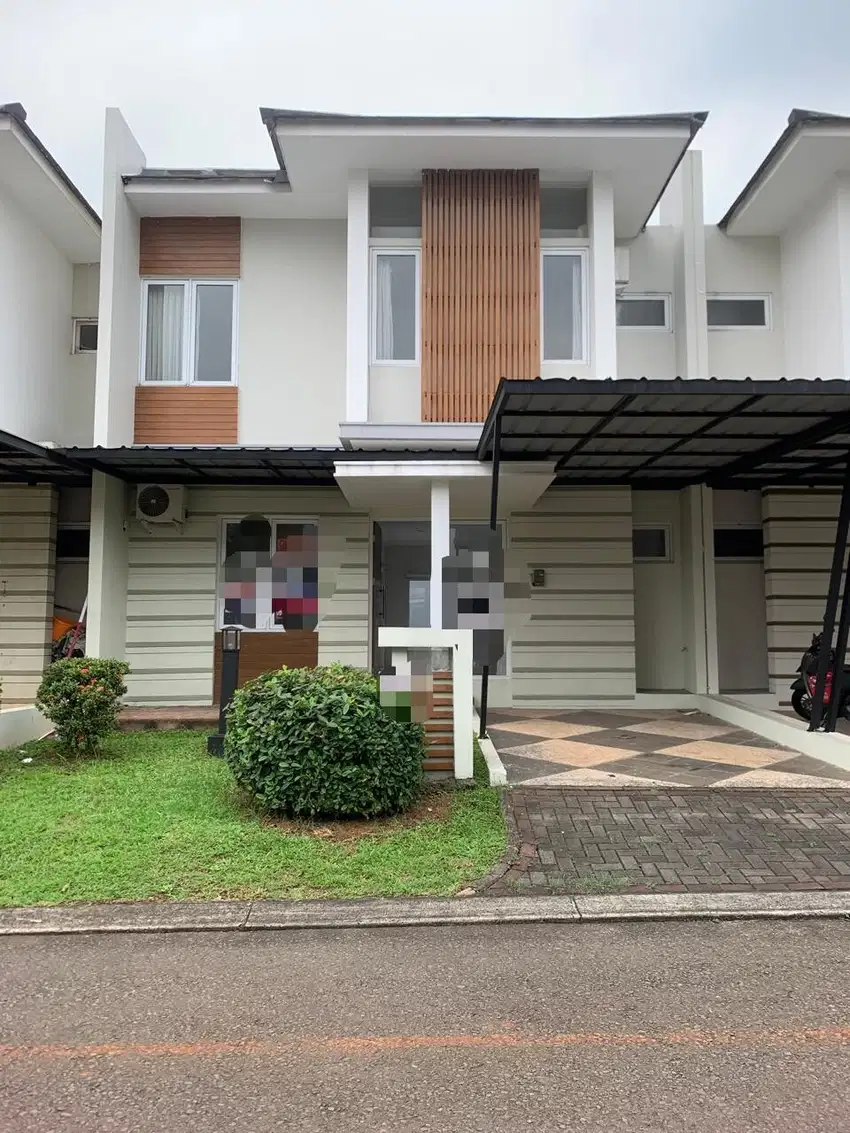 Lh. Dijual Cepat Rumah Kota Wisata Siap Huni 2 lantai Cluster BAgus