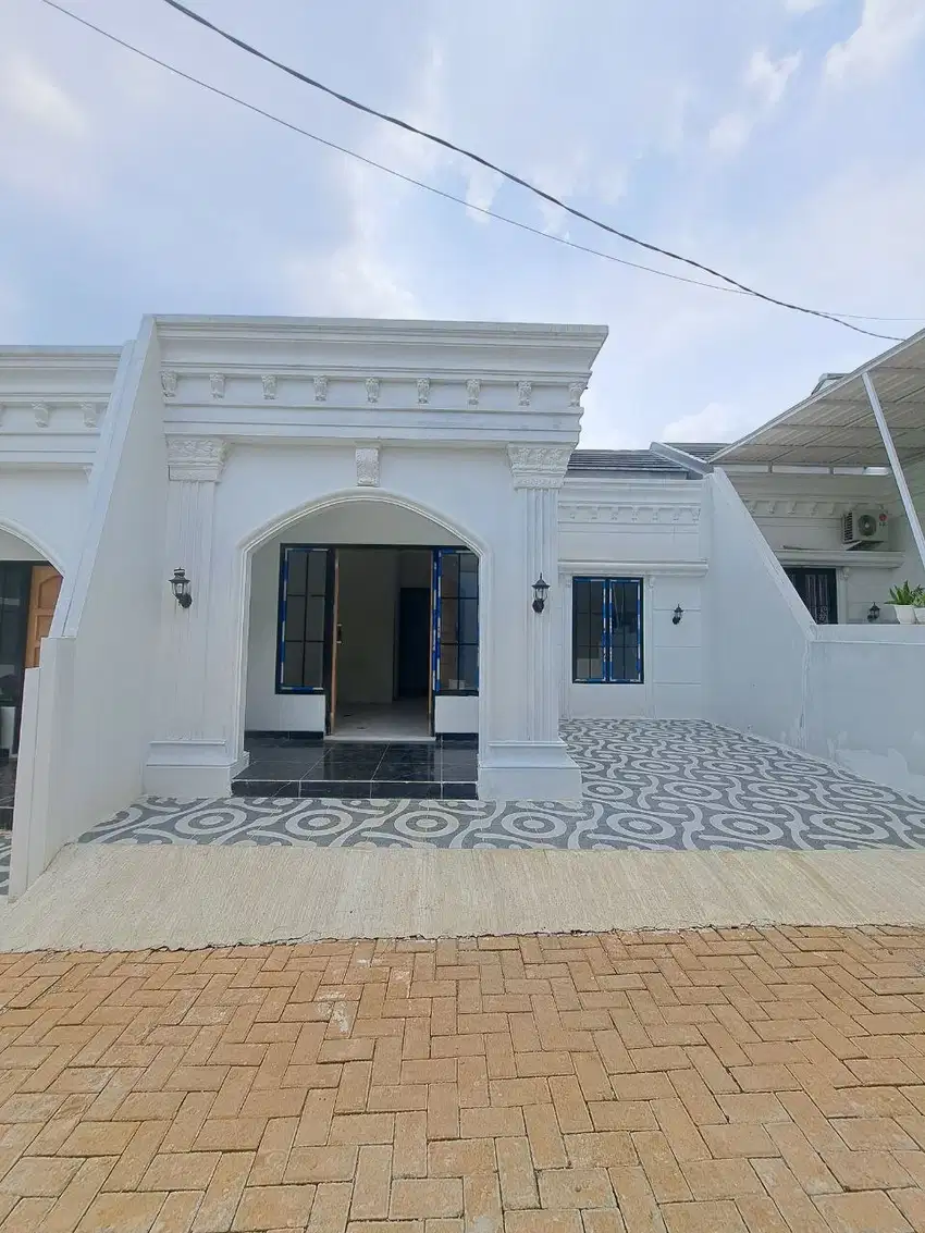 rumah 1 lantai dalam cluster cantik ada subsidi cicilan selama 2tahun