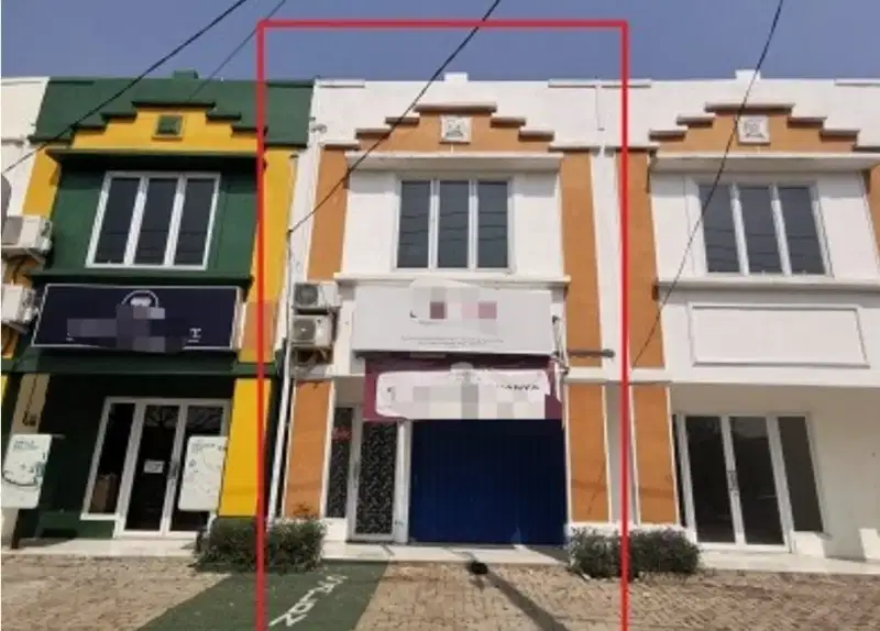 dijual ruko via lelang perumahan panorama bali residence
