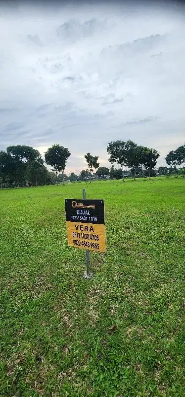 JUAL CEPAT ! Tanah kavling golf Suvarna Sutera