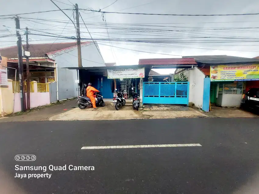 Rumah + kios di pinggir jln raya rumdis AL jatirangga kranggan LT.342m