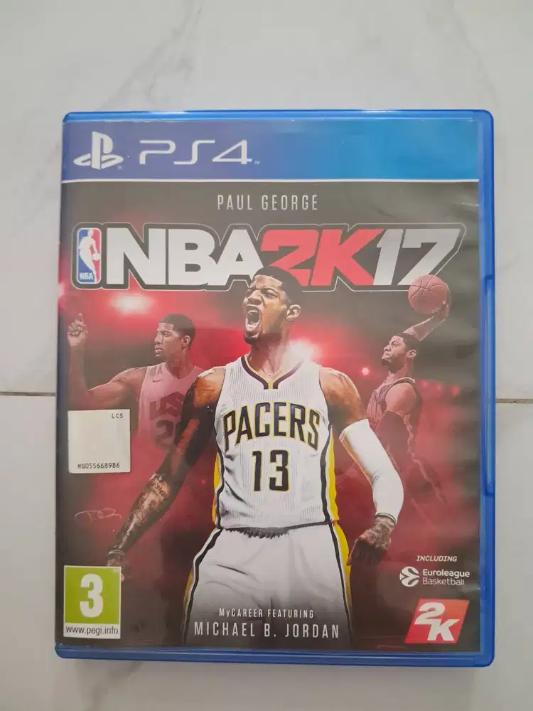 Jual Kaset Ps4 NBA 2K17 original