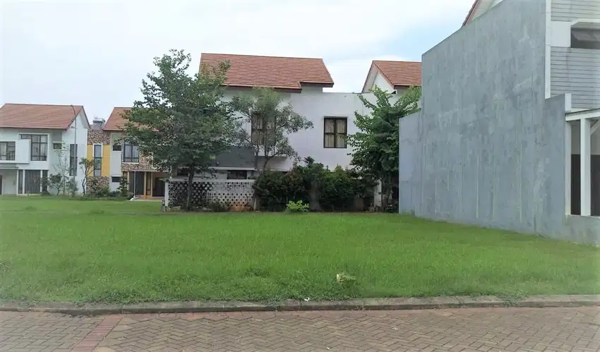 Kavling hoek 249m Cluster Lantana JGC jakarta garden city cakung