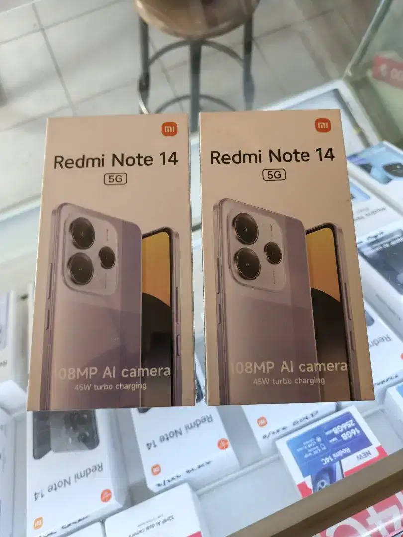 Redmi note 14 5G 12/512 New garansi resmi TAM 15 bulan