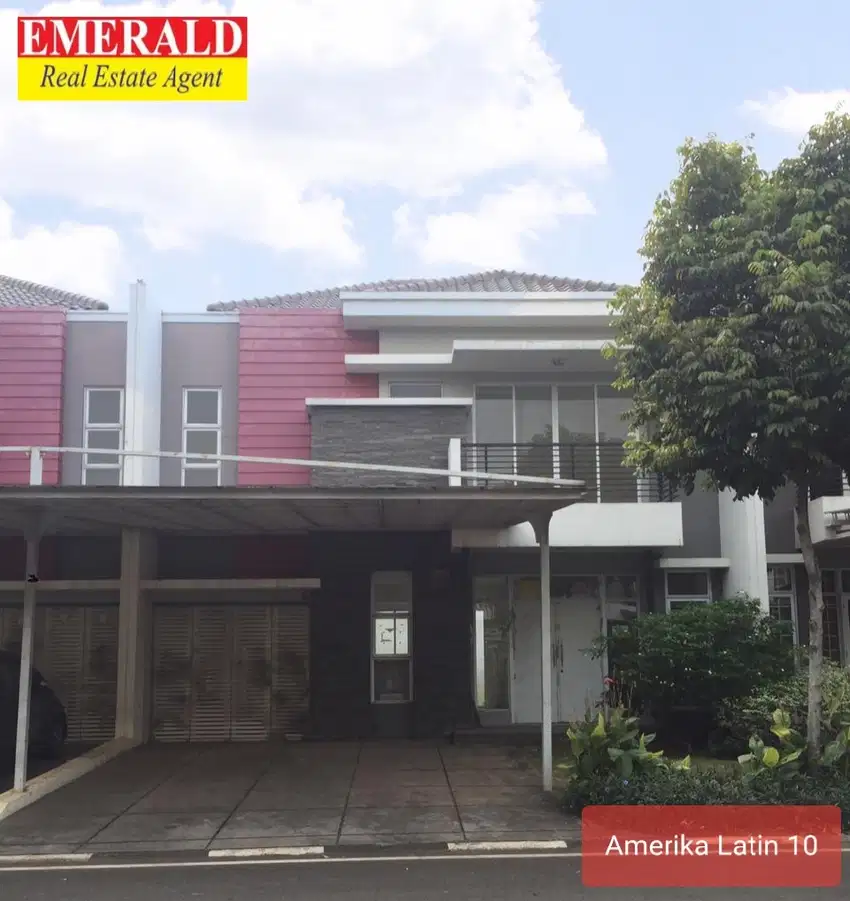 Disewakan Rumah Termurah di Cluster Amerika LATIN Green Lake City 10x1