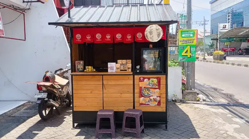 GERAI BOOTH 1.8x2 m