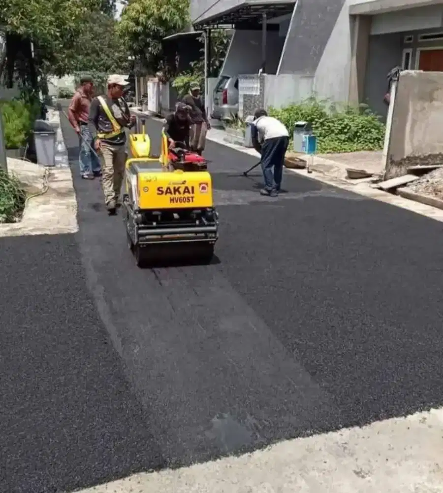 Pengaspalan Jakarta Selatan