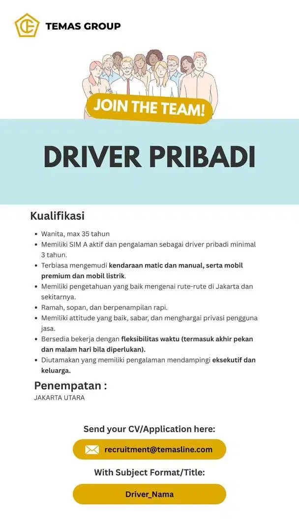 Driver Pribadi Direksi