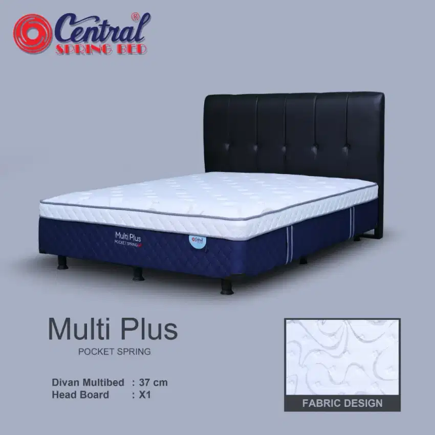 Multibed Plushtop Central Multiplus Singgle Size 120x200