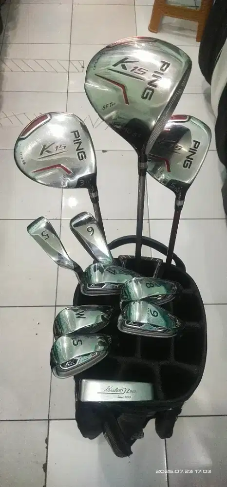 Stick Gllf Ping K15 Original Full Set