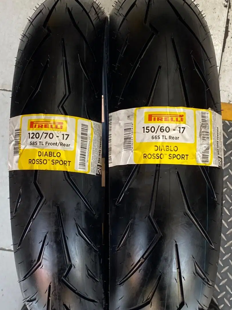 Pirelli Diablo Rosso Sport 150/60-17& 120/70-17