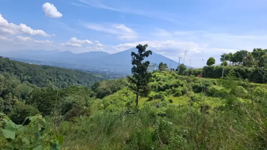 Tanah bagus produktif view lepas gn salak-gn pangrango sangat strtegis