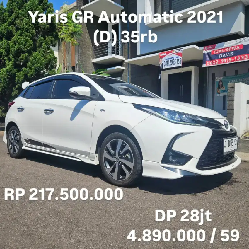 Antik Km 35rb.. Toyota Yaris GR Automatic 2021 (D)