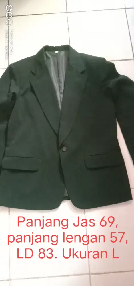 Dijual Jas Hitam ukuran L