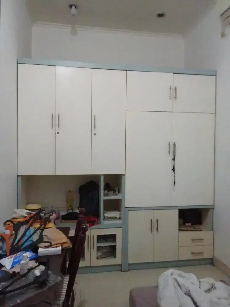 Lemari Baju Jati asli tidak keropos , Lock and Lock