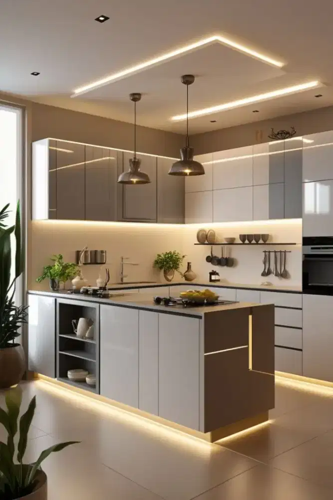 Kitchen set tempahan, Lemari gantung dapur