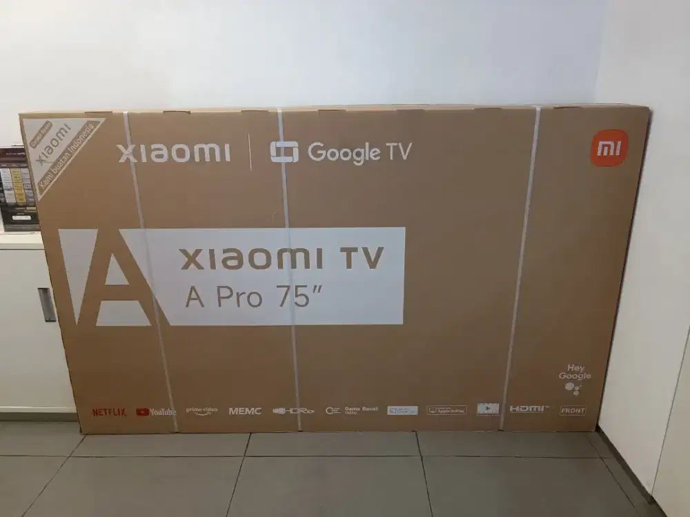Xiaomi GTV 75inc 2026 Type Baru. Garansi Resmi Xiaomi Service Center