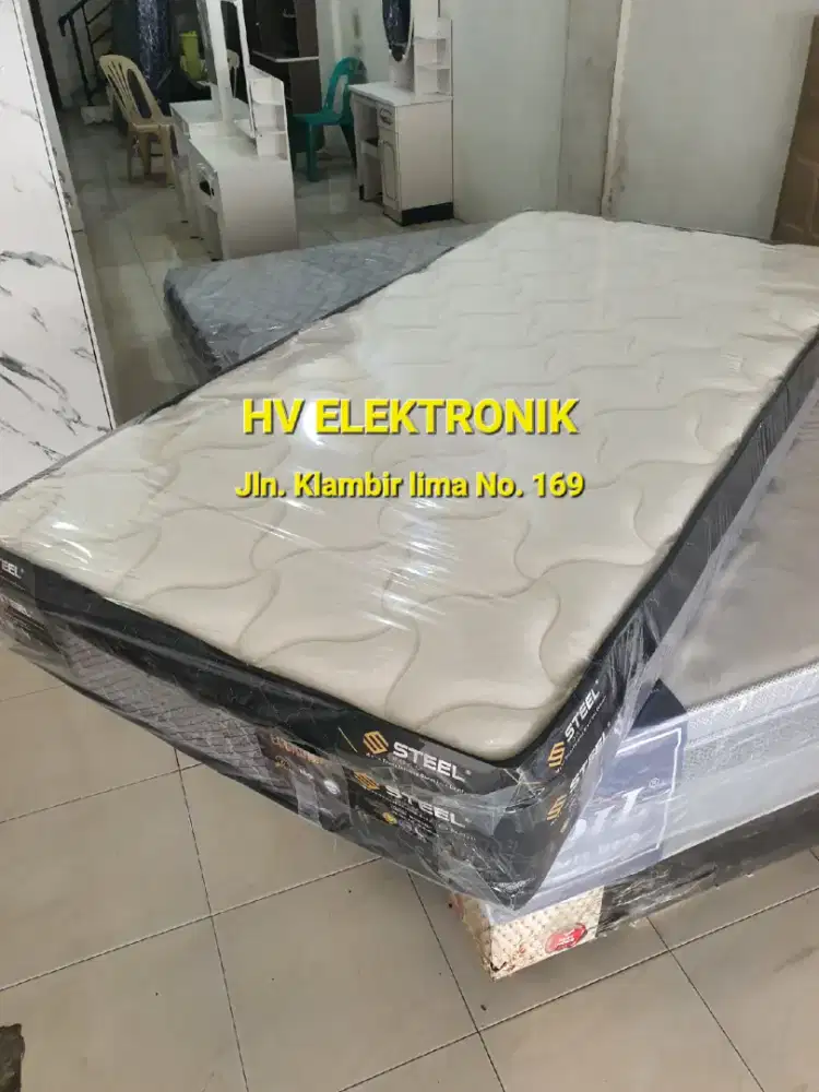 Tilam/Matras STEEL 4 Kaki Ketebalan 25cm (Garansi 10thn)