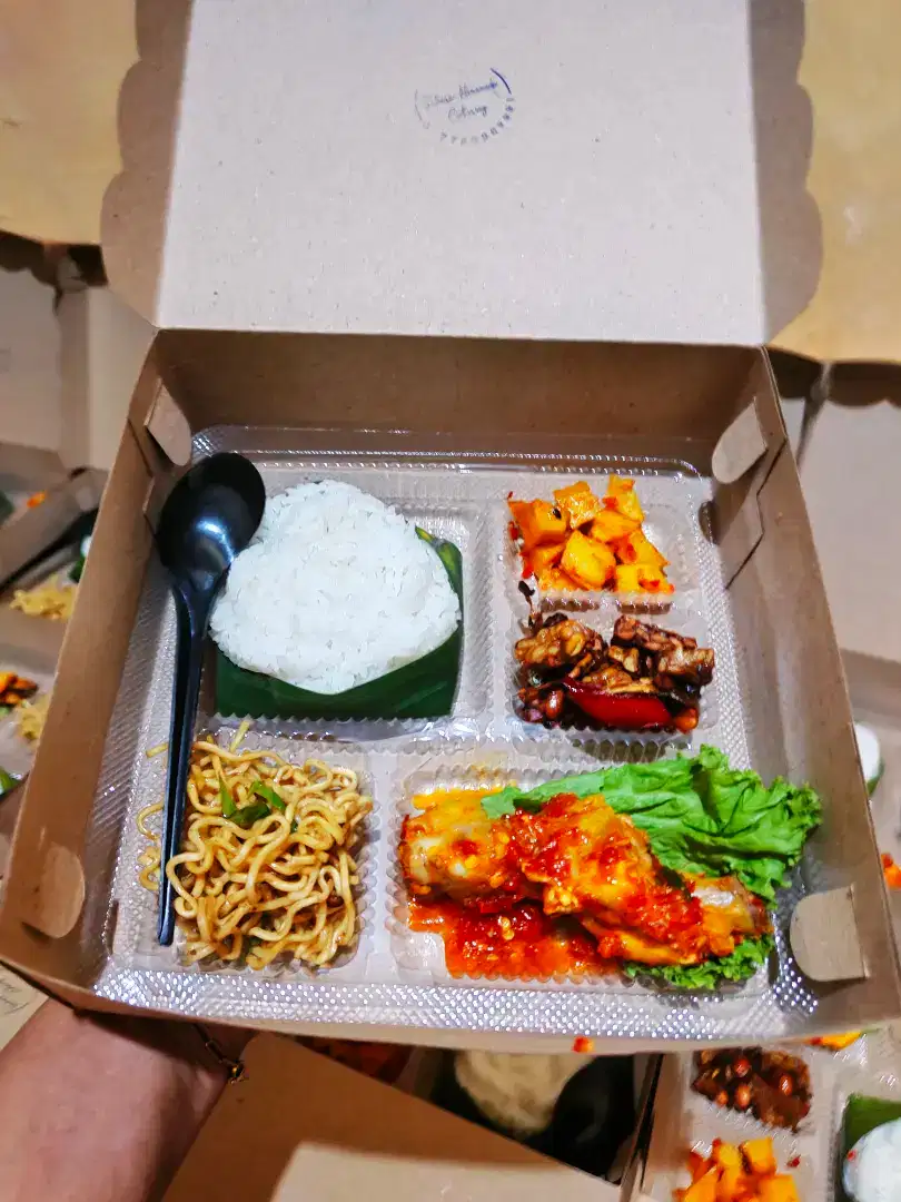 Nasi kotak free pengiriman